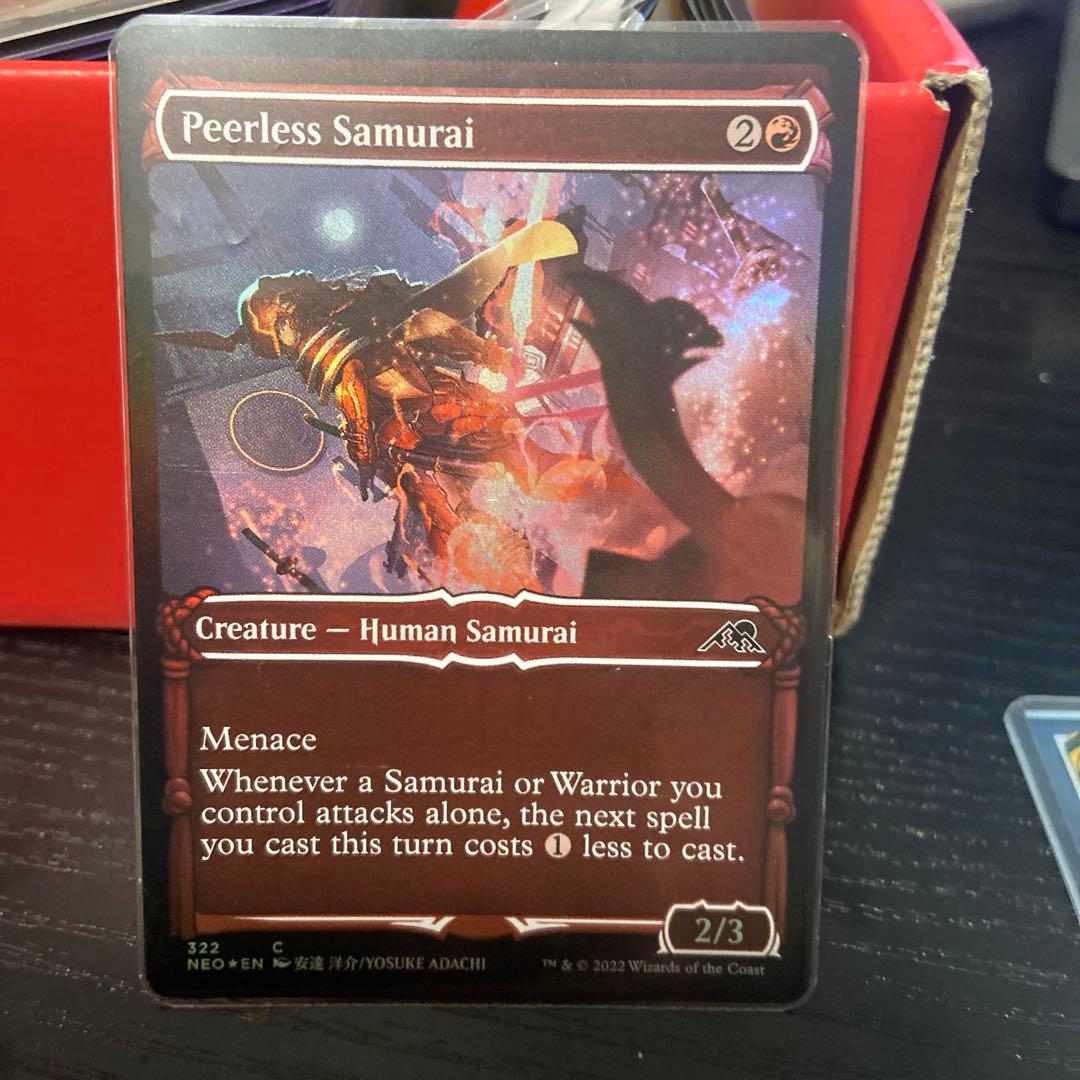 MTG アーティストプルーフ　無双の侍