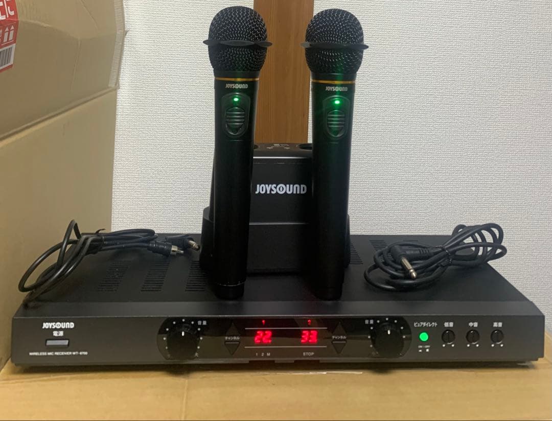 BMB JOYSOUND WT 8700 ワイヤレスシバー.マイク WM 870