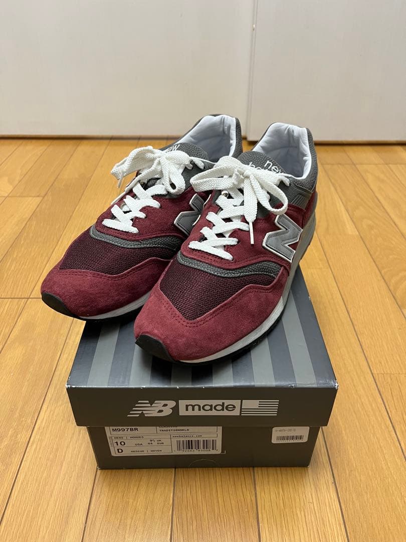 k*n様 New Balance M997 バーガンディ USA製
