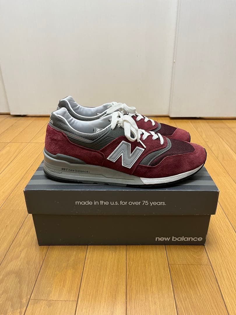 k*n様 New Balance M997 バーガンディ USA製