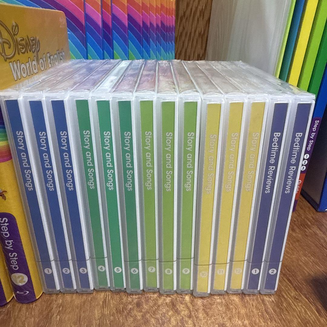 最新　メインプログラム　絵本 CD　ディズニー英語システム【未開封多数】　DWE