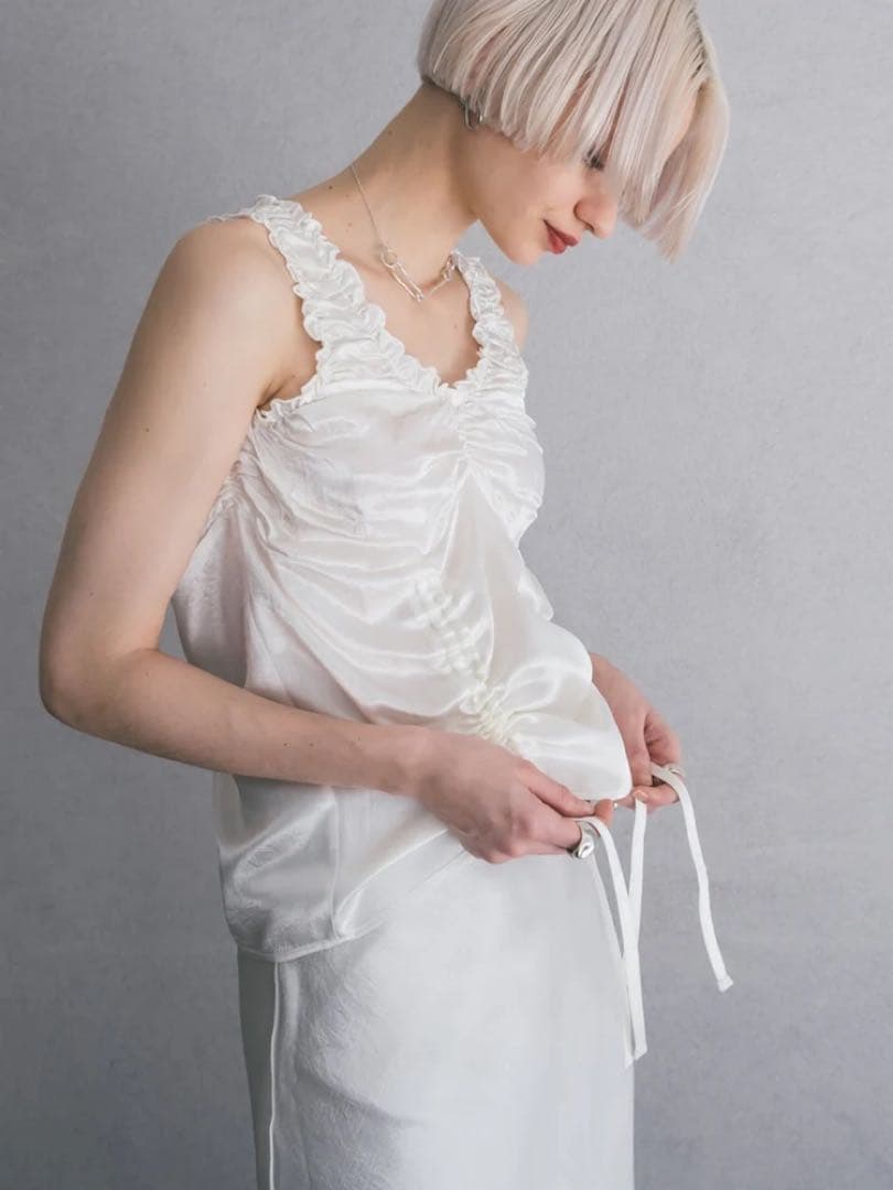 最終値下げ　sahara Gather Shirring Top