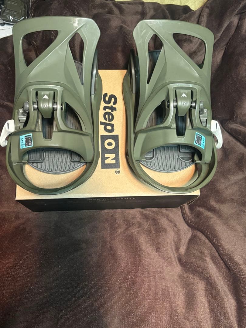 Burton StepON ビンディング Sサイズ オリーブ