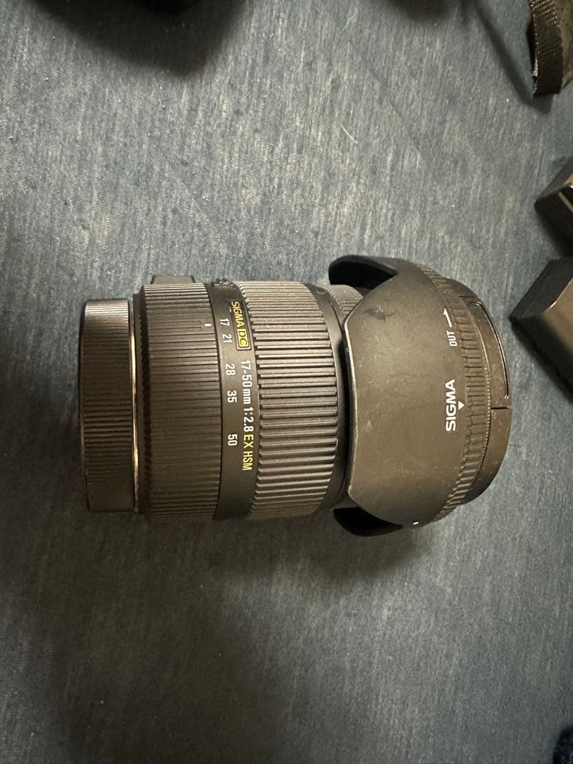Canon EOS 80Dレンズ4本 sigma 17-50mm f2.8
