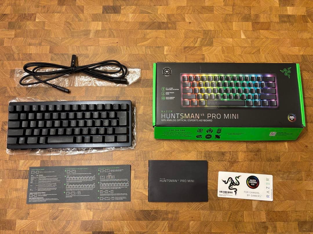 Razer Huntsman V3 Pro Mini 60%キーボード
