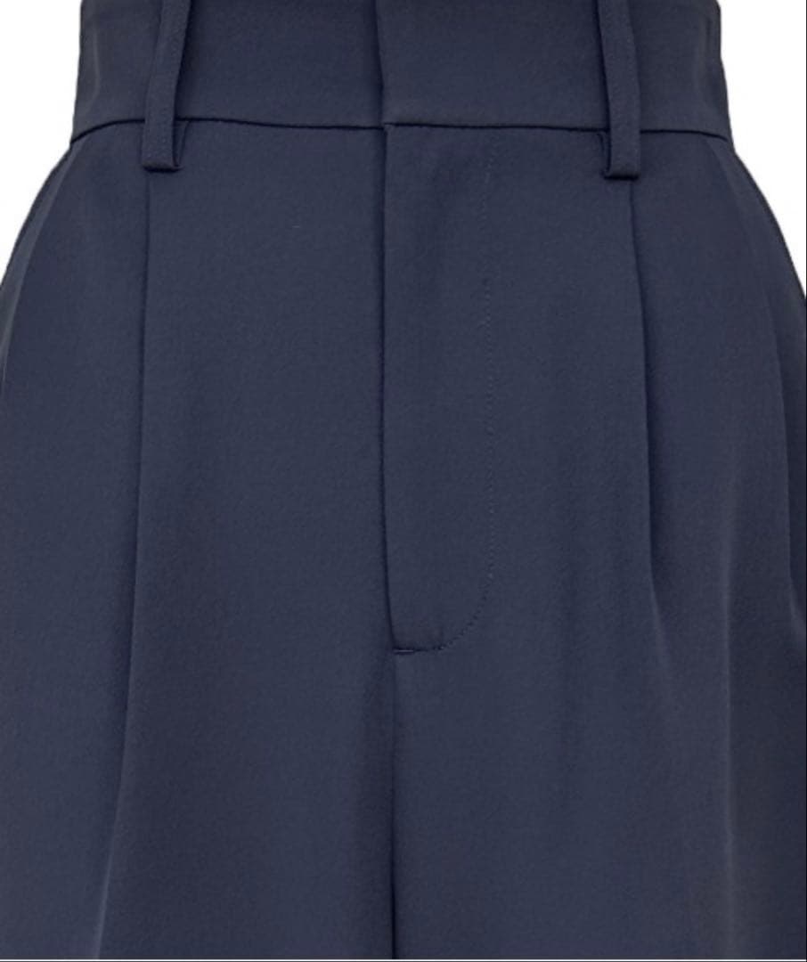 RUIRUI BOUTIQUE 洗える ストレッチ ベーシックスーツ ネイビー