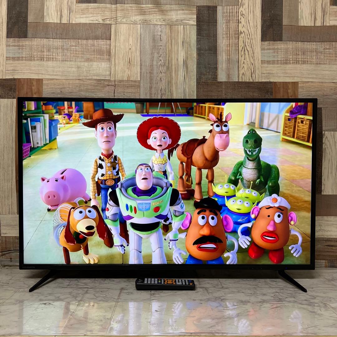 即日受渡❣️全国送料込I-O DATA 4K43型液晶モニタースピーカーリモコン付