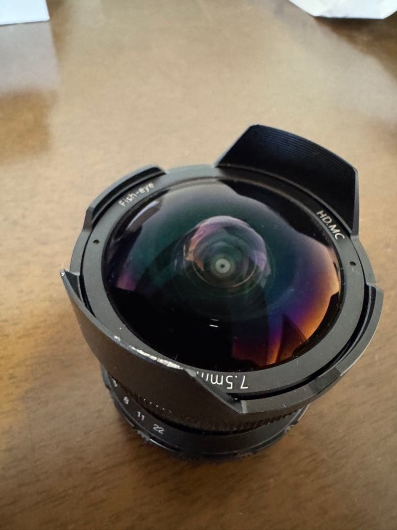 魚眼レンズ！高画質 7Artisans 7.5mm F2.8 Fish-eye