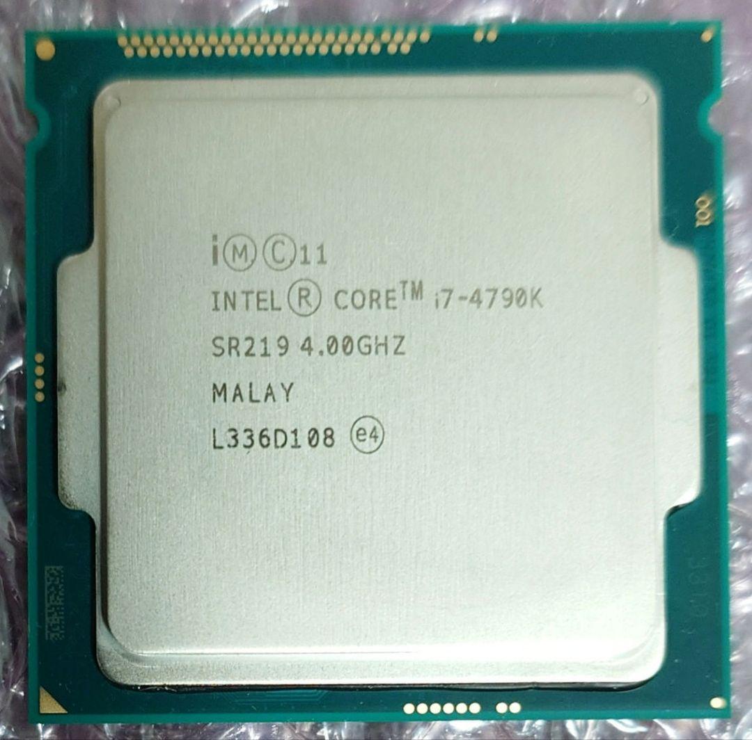 CPU Intel i7 i7-4790K 4個セット