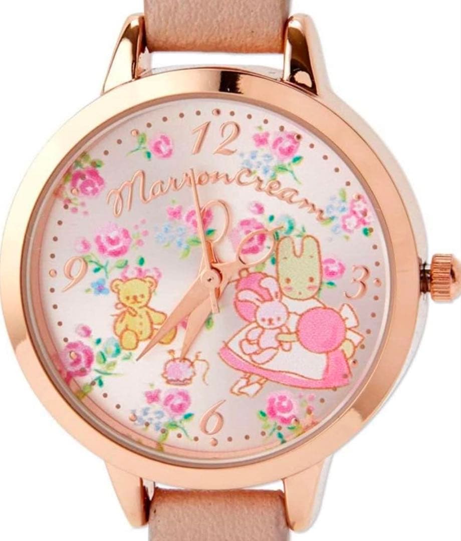も*こ様 マロンクリーム　ソーイングシリーズ　時計　ウォッチ