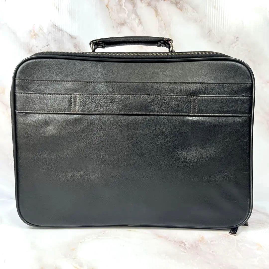 Samsonite サムソナイト ビジネスバッグ ブラック レザー 2way