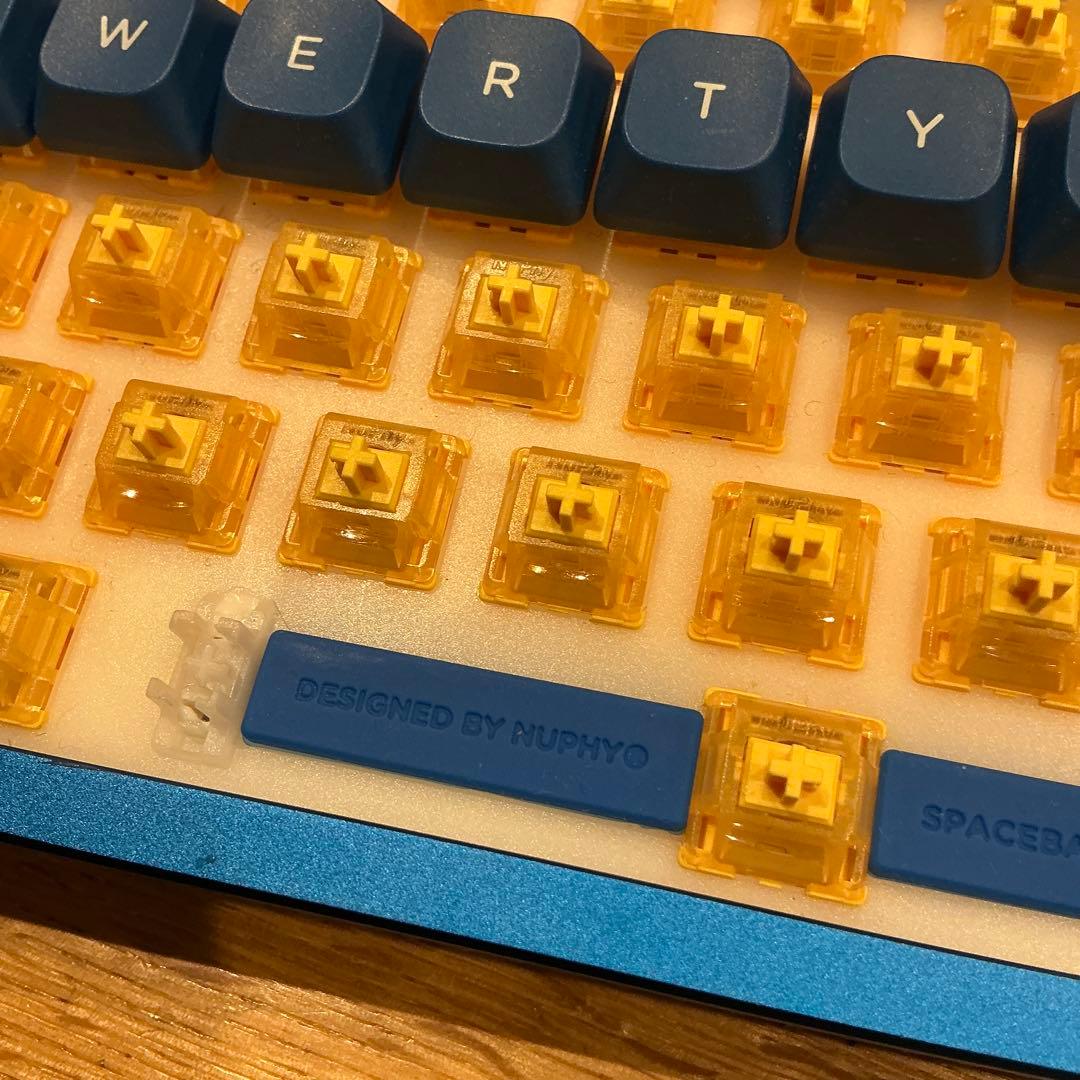 キーボード nuphy halo 75 V2