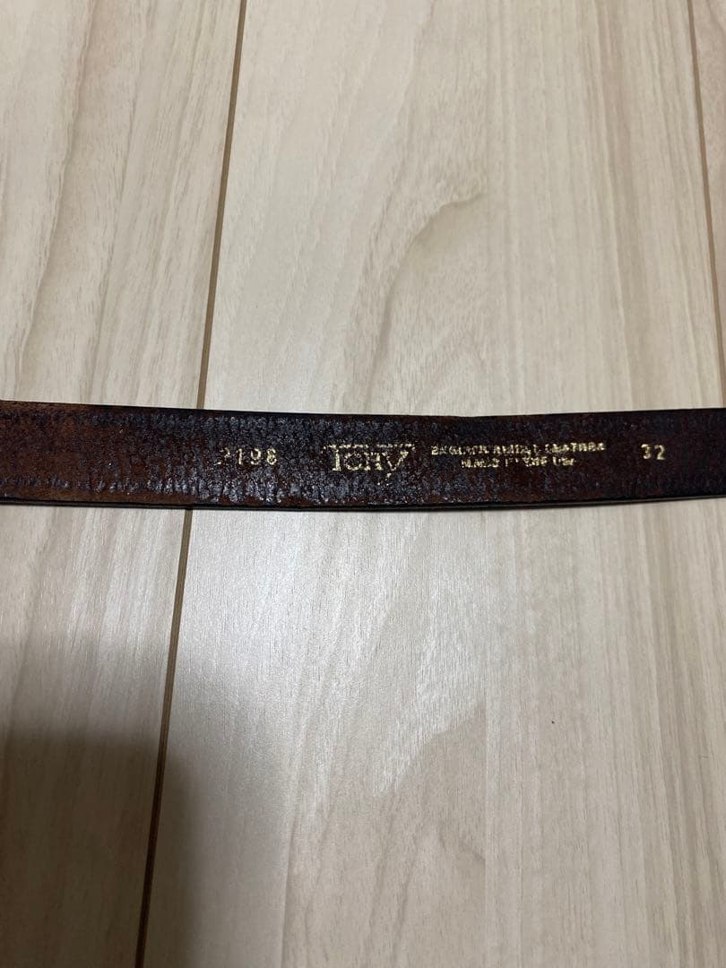 TORY leather トリーレザー　スナッフルビットベルト　w32