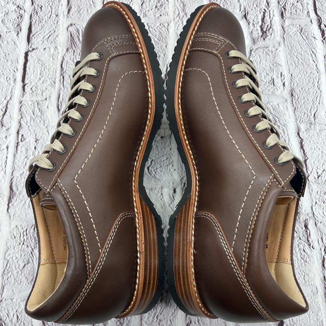未使用【現行モデル】REGAL レザースニーカー レースアップ モンキーシューズ
