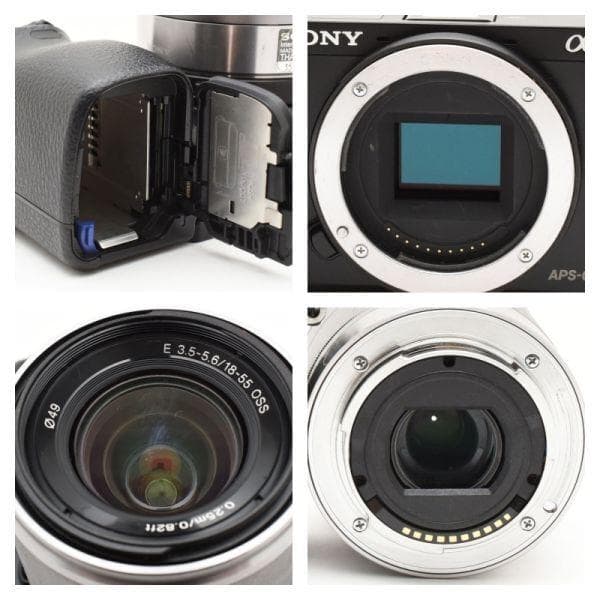 ソニー SONY α6000 ILCE-6000 レンズキット　SDカード付