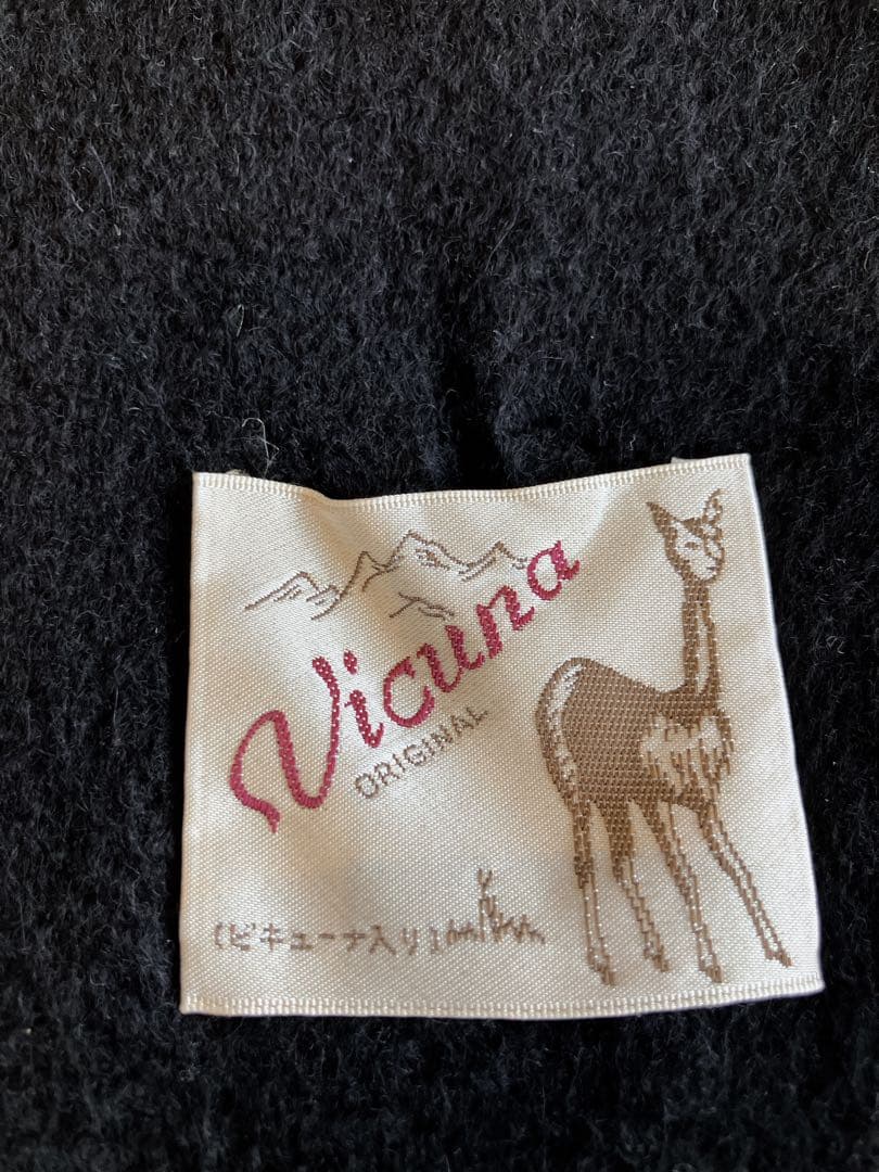 A*A様 【世界最高級】ビキューナ　ビクーニャ　フリンジ　マフラー　ストール　ブ