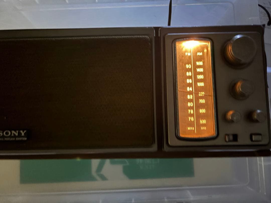 SONY 真空管ラジオ？ ジャンク品