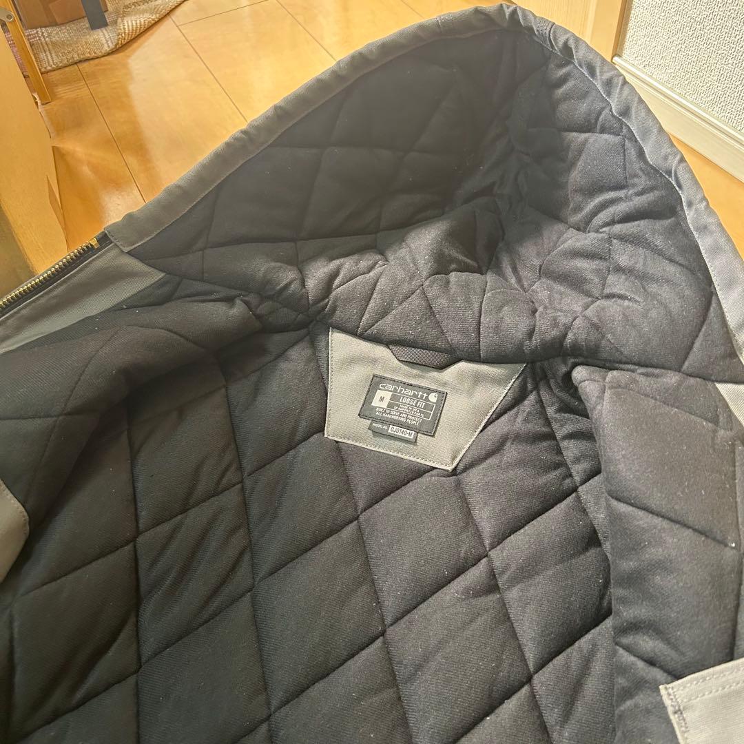Carhartt アクティブジャケット　希少　USA製　グレー　Mサイズ