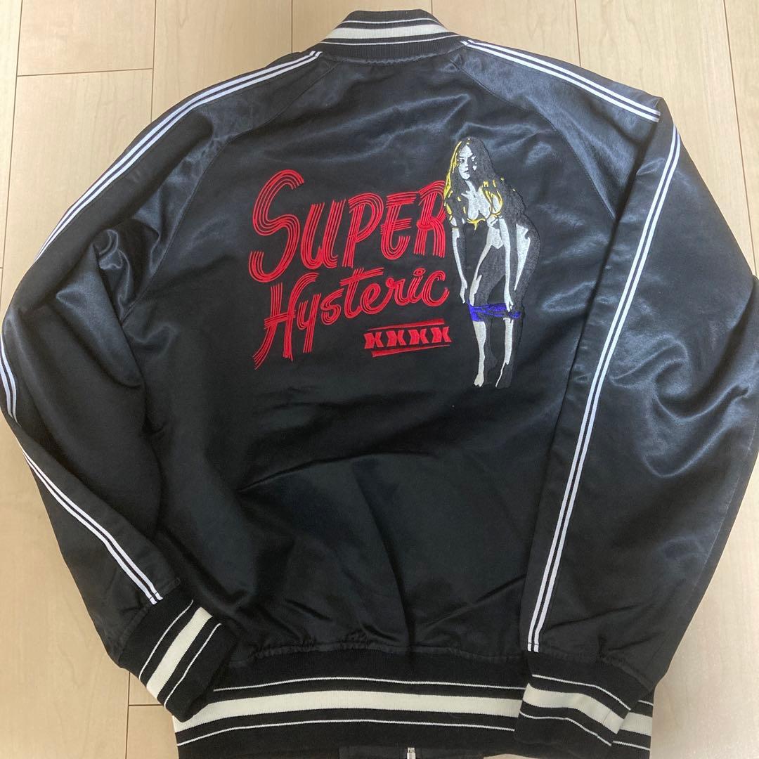 完全新品タグ付 Mヒステリックグラマースカジャン定価５４７８０円今期物1月購入