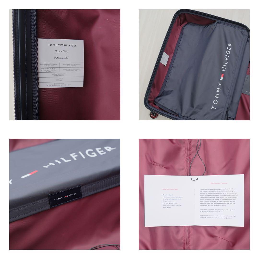 [美品]トミーヒルフィガー スーツケース 1回のみ使用・キャスター未使用