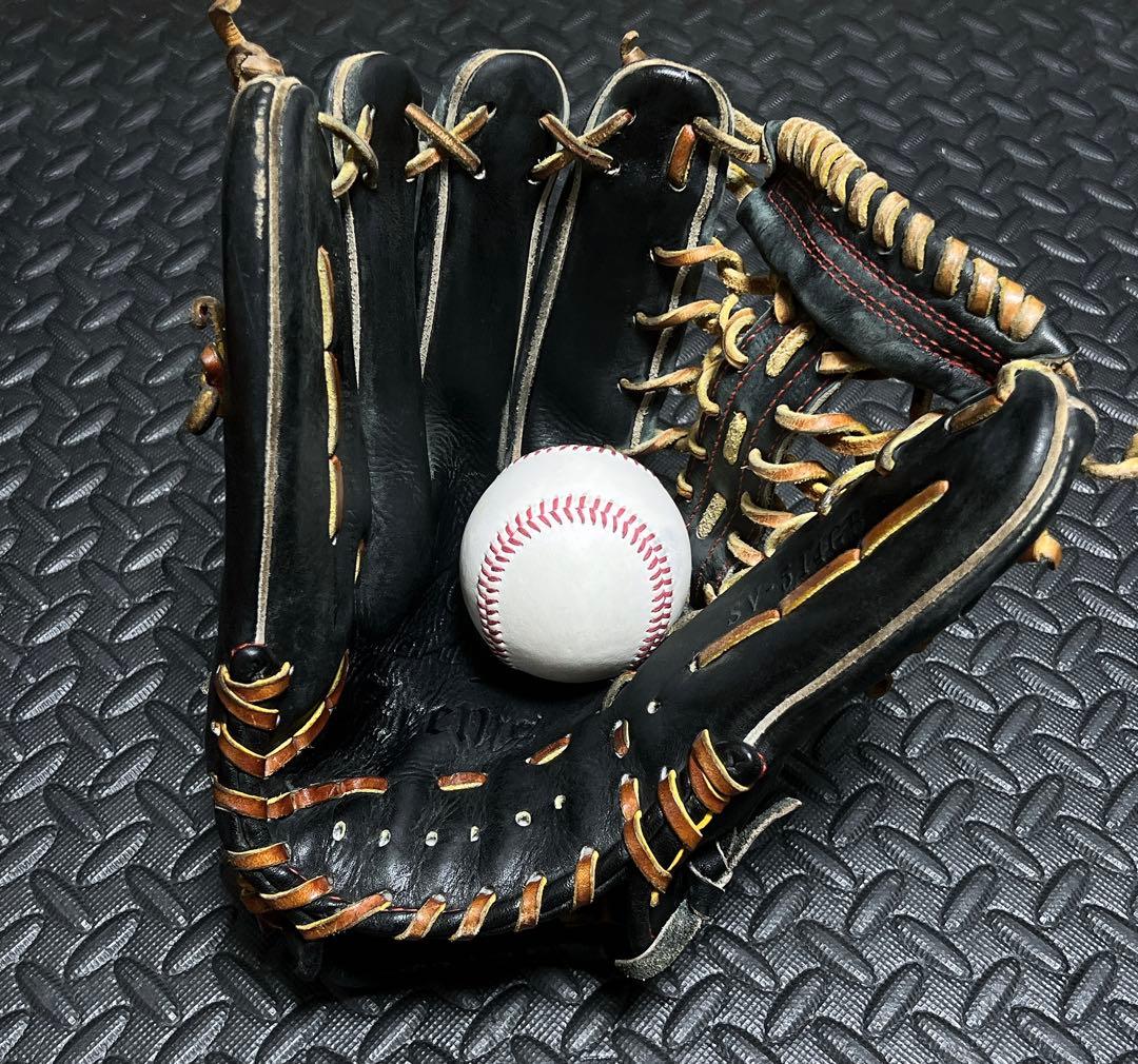 日本製 Zeems ジームス 硬式 外野手用 グローブ 三方親 左投げ用