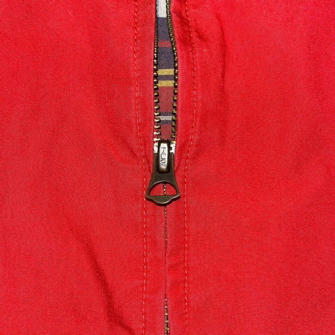 希少 赤 Polo Ralph Lauren スイングトップ 裏地 チェック