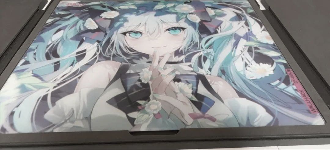 WALLHACK ガラスマウスパッド（初音ミク）SP-004 箱付き