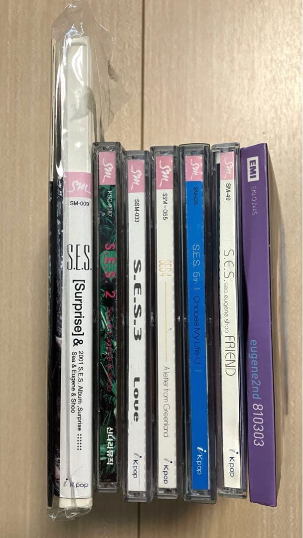 S.E.S. アルバムセット 7枚　現地購入品　サイン入り