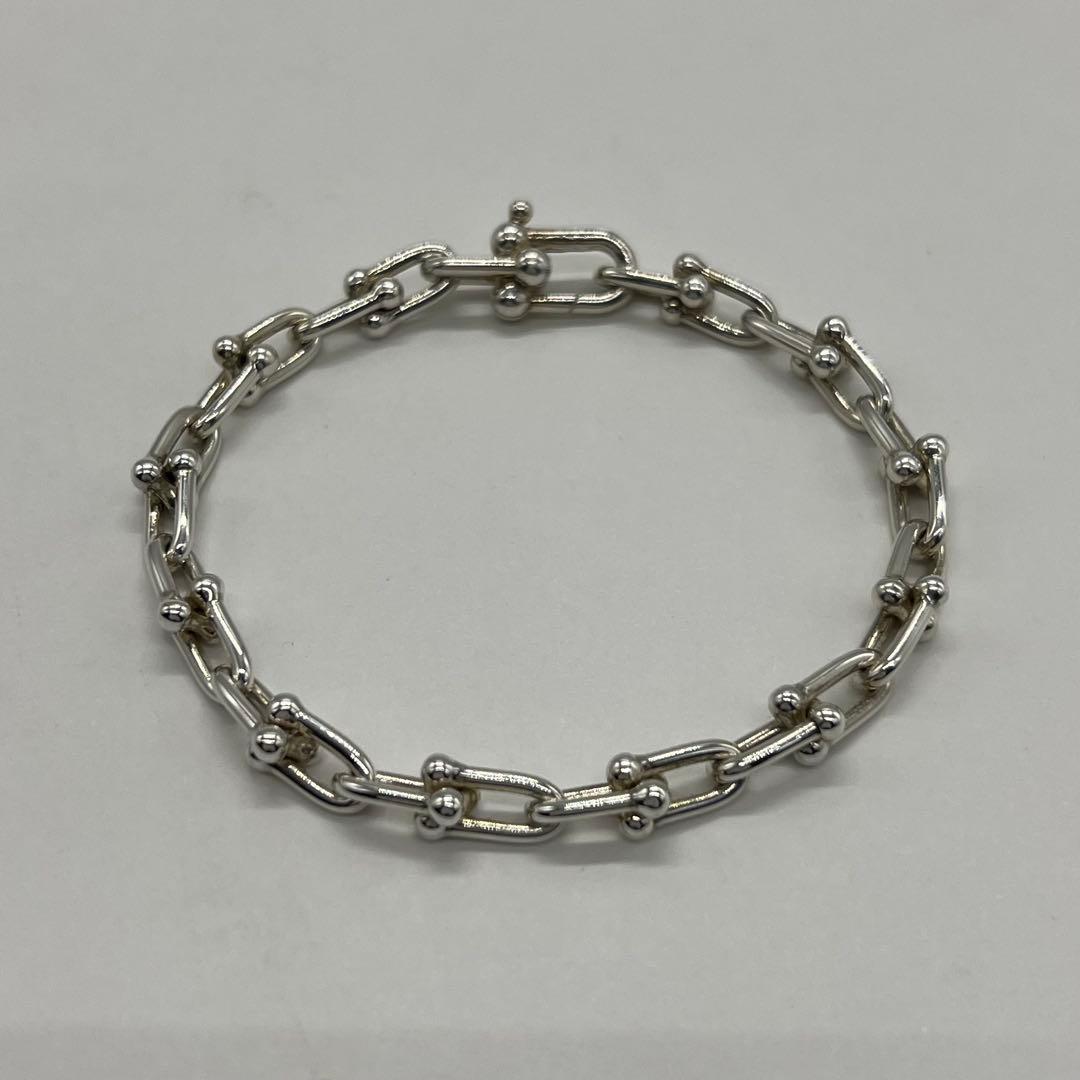 ティファニー TIFFANY ハードウェア スモールリンク ブレスレット SV