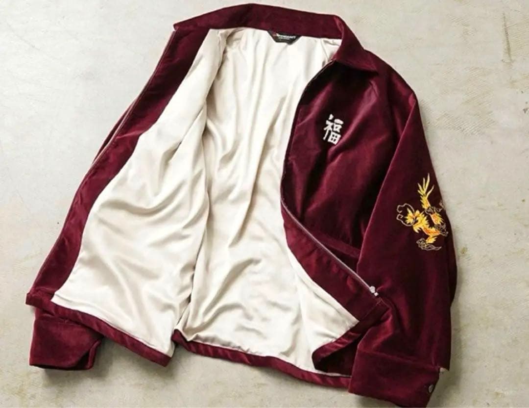 限定価格WAIPER TOWNCRAFT 別注 ベトジャン別珍 ワイン　XL