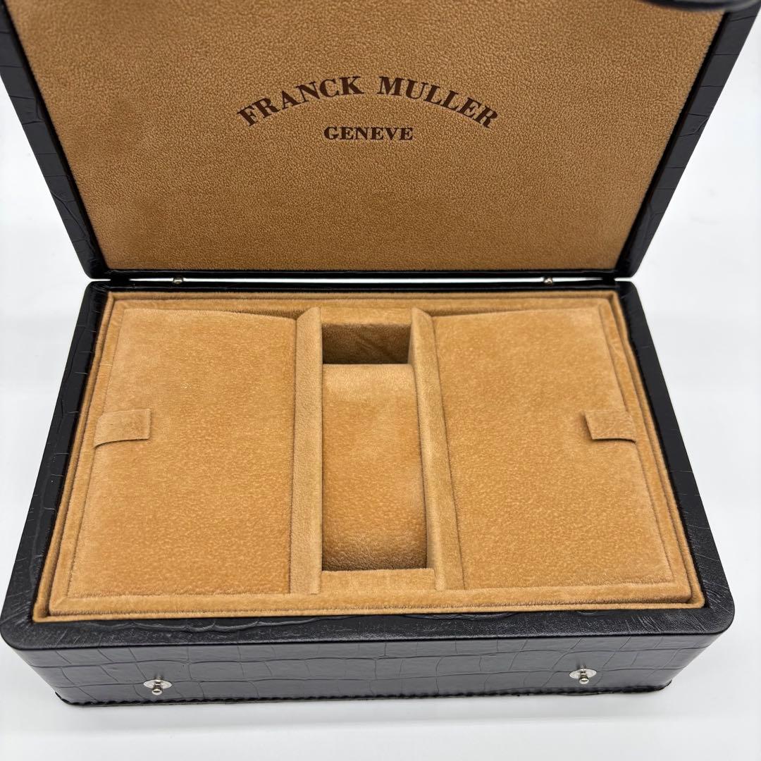 未使用品✨フランクミュラー クロコダイル レザー ベルト 16mm 3点セット