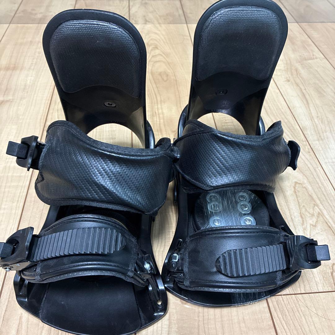 kissmark スノーボードビンディング ブラック M サイズ