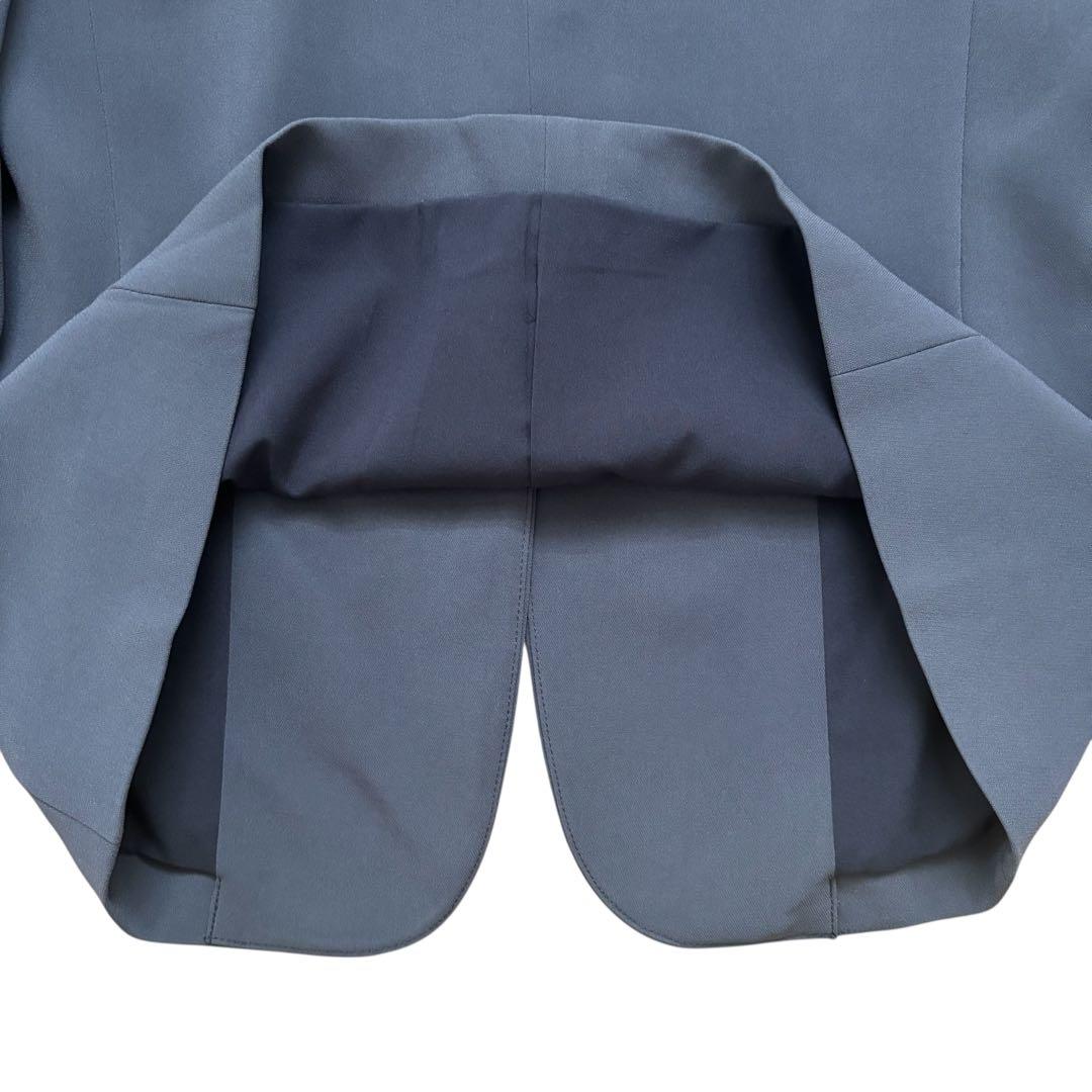 プラステ　トリアセブレンド　パンツスーツ　ノーカラージャケット　セットアップ