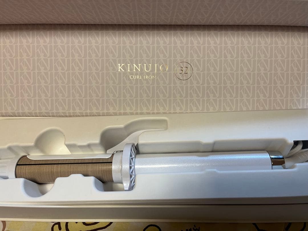 KINUJO カールアイロン 32mm ホワイト