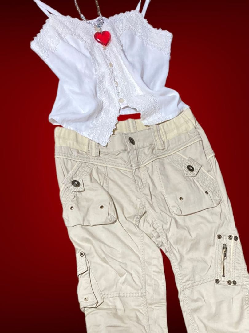 レア90sヴィンテージレースキャミコルセットy2kフェアリーグランジバレエコア