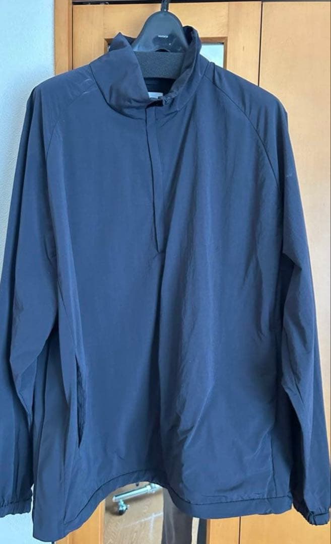 ジャケット・アウター stein windproof nylon half zip pullover