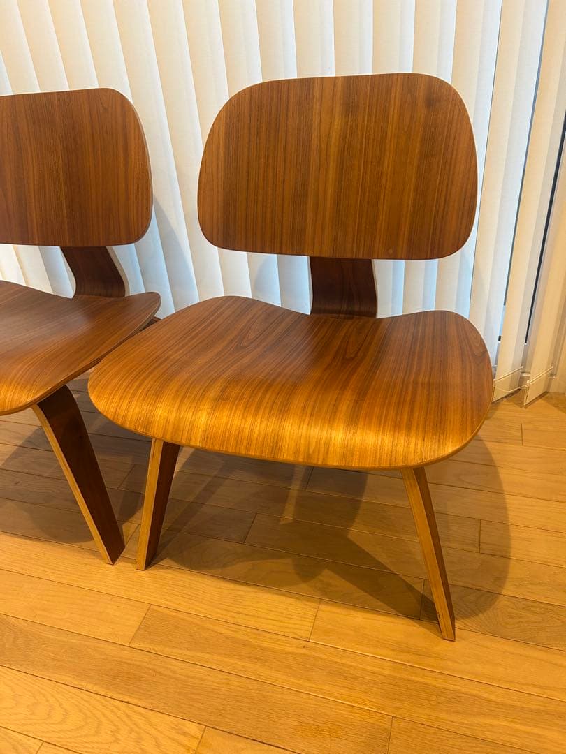 Herman Miller lcw イームズラウンジチェア リプロダクト 2脚