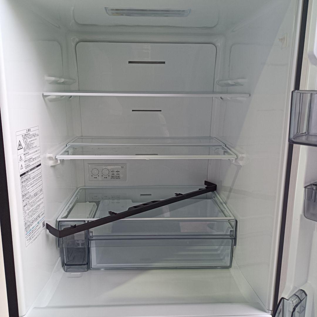 m122401fk 東芝 冷蔵庫 326L GR-U33SC 3ドア 右開き