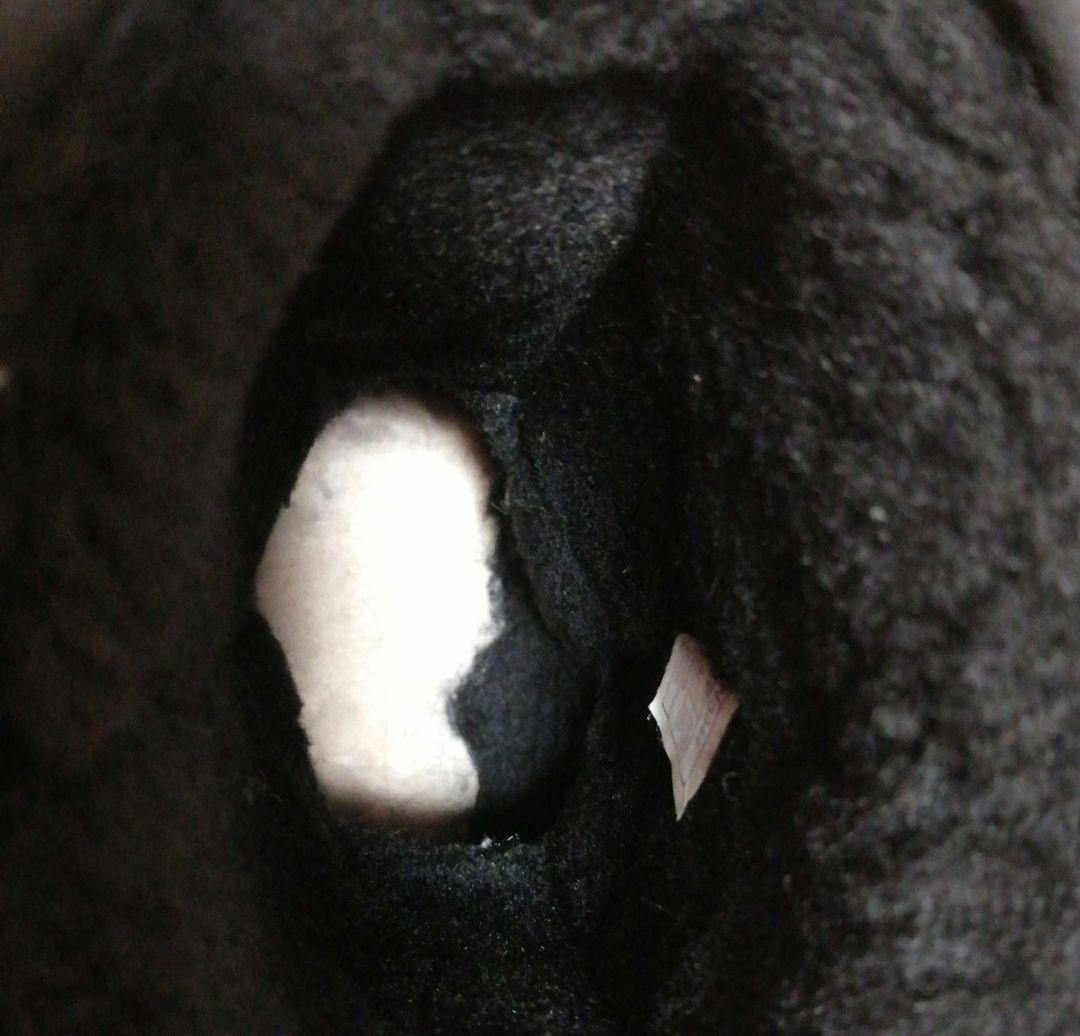 UGG×JIMMY CHOO スタッズ加工 ブラック ムートンブーツ 23