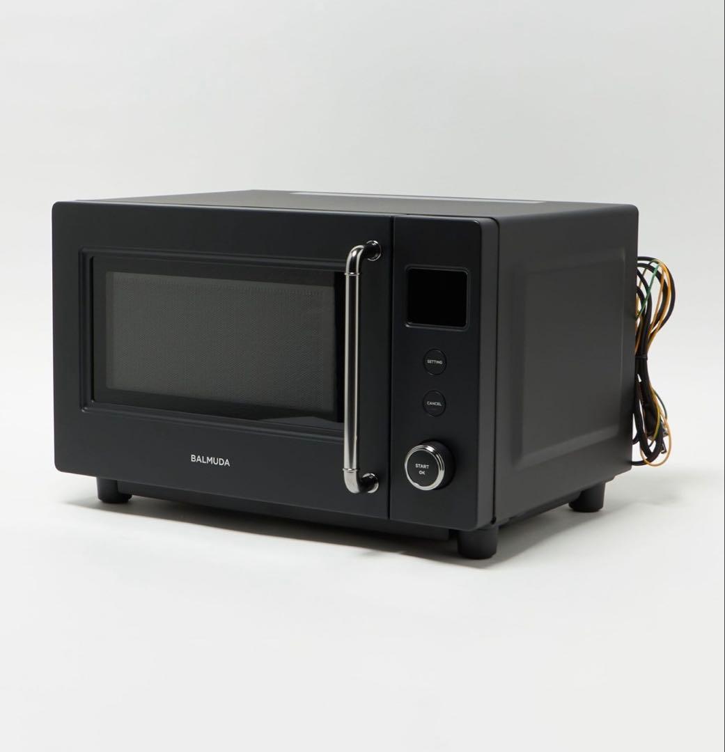 電子レンジ・オーブン BALMUDA The Range S KRN01JP-BK