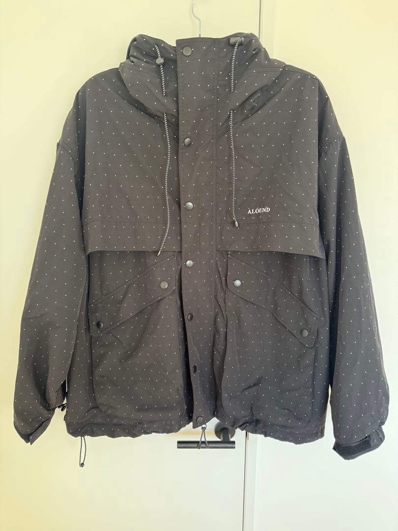 ALOUND DOT NYLON JACKET Lサイズ