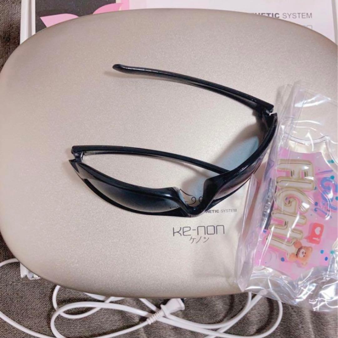 家庭用脱毛器　エクストラカートリッジ付　美容　自宅用　脱毛　ケノン　光美容機