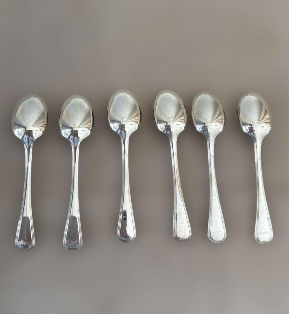 Christofle America　 アメリカシリーズ　デミタススプーン　6本