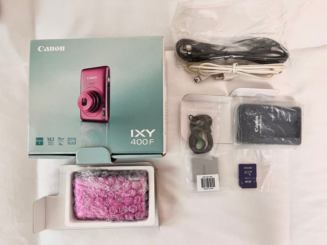 Canon IXY 400F ピンク