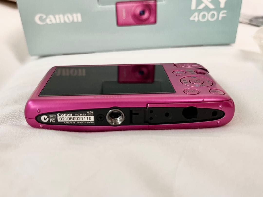 Canon IXY 400F ピンク