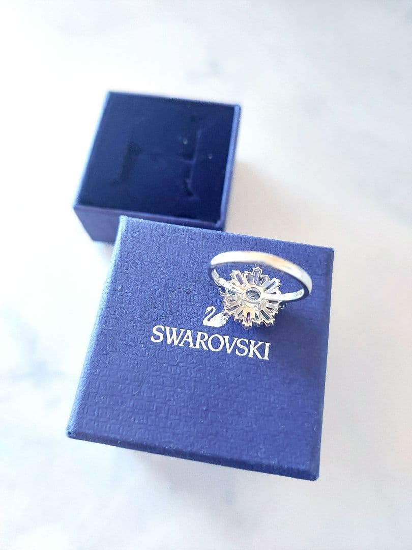 floraさん専用 55 Sunshine リング スワロフスキー