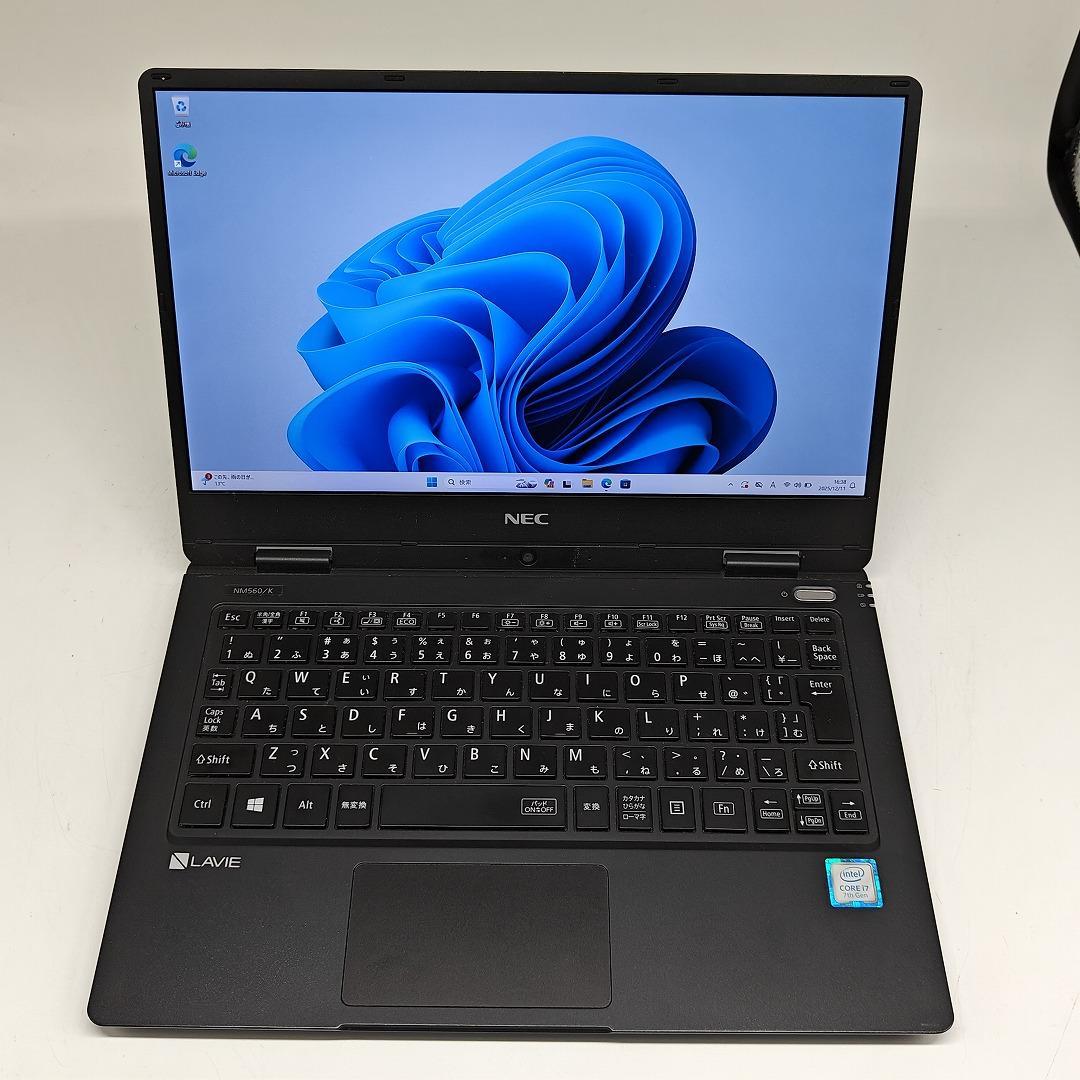 【NEC】NM560 高性能i7 SSD128GB 8GB 超薄型ノートPC