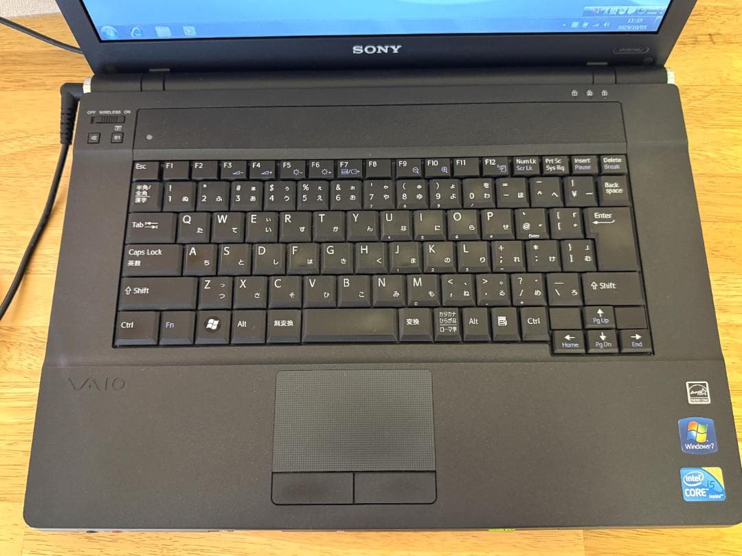 Windowsノート本体 SONY VAIO