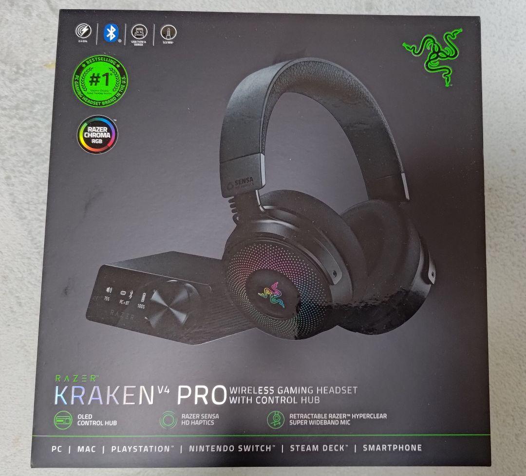 Razer Kraken Pro ワイヤレスゲーミングヘッドセット+スタンド