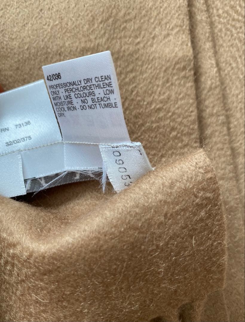 【最高級】Max Mara マックスマーラ カシミヤ100% マフラー